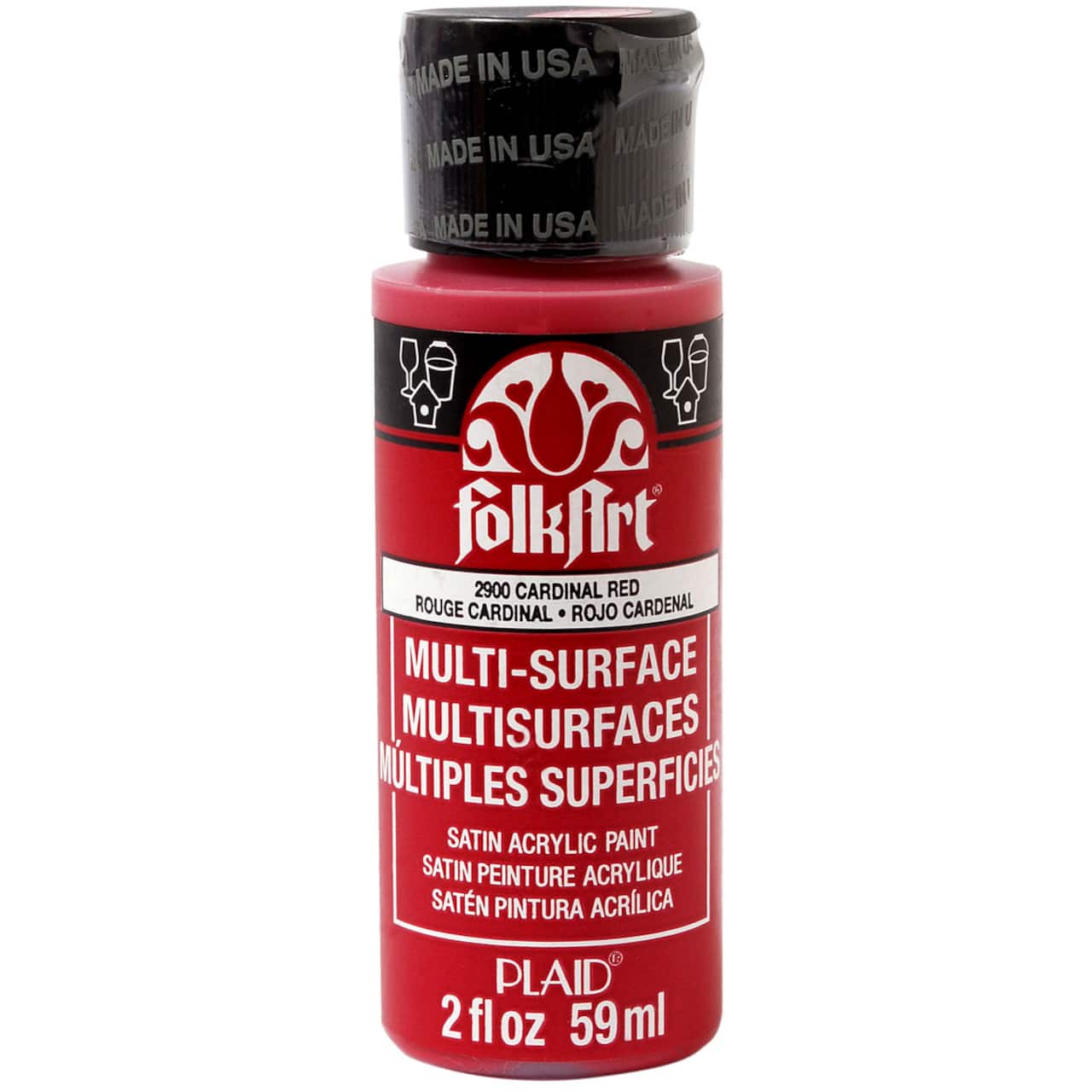 FolkArt® Multi-Surface Satin Acrylic Paint, 2oz.